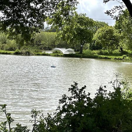 Luxury Caravan Cornwall Sleeps 4 Countryside View St Austell Exterior foto