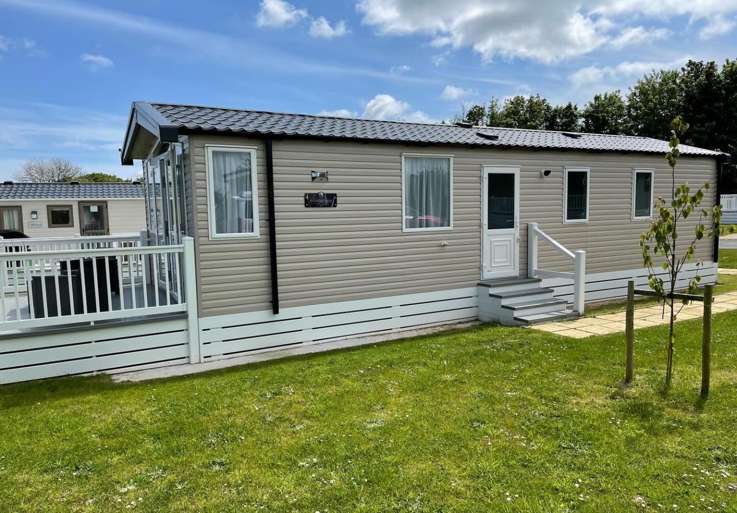 Luxury Caravan Cornwall Sleeps 4 Countryside View St Austell Exterior foto